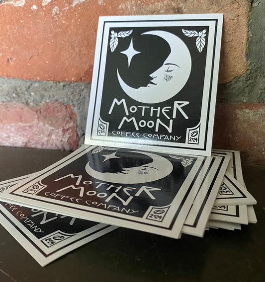 Mother Moon Vinyl Sticker